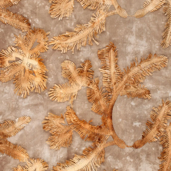 Tie Dye Palmy Embroidery