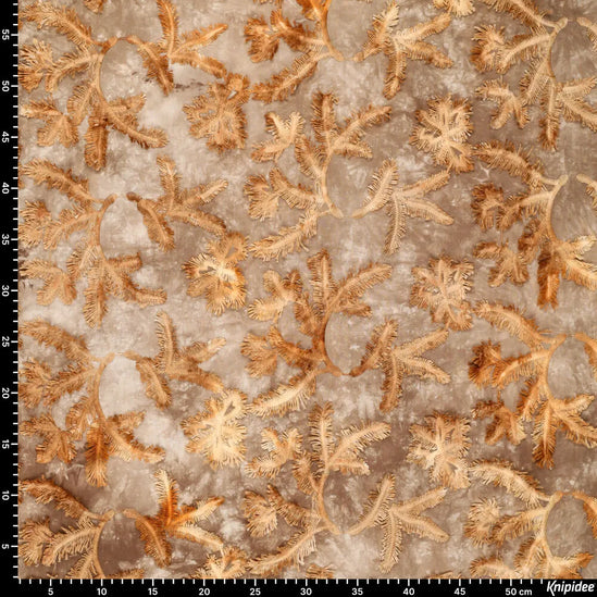 Tie Dye Palmy Embroidery