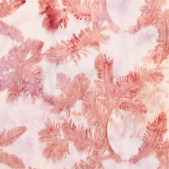 Tie Dye Palmy Embroidery