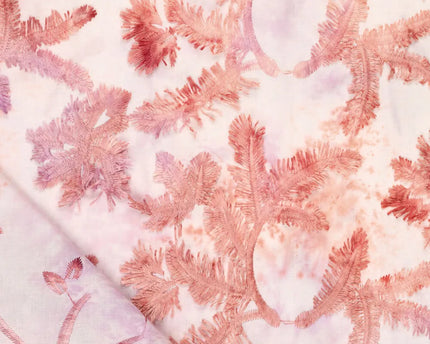 Tie Dye Palmy Embroidery