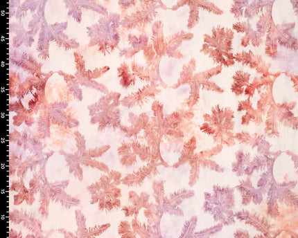 Tie Dye Palmy Embroidery