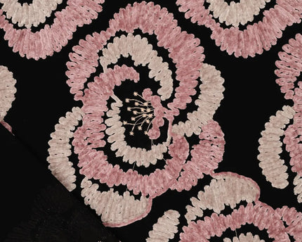 Chenille Embroidery Mocia