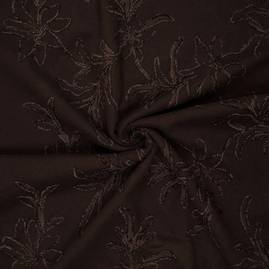 Chenille Embroidery Wooly Touch