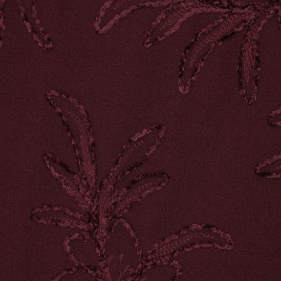 Chenille Embroidery Wooly Touch