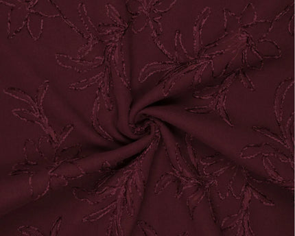 Chenille Embroidery Wooly Touch