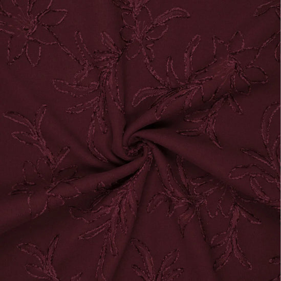 Chenille Embroidery Wooly Touch