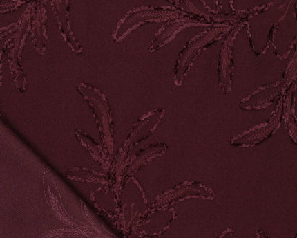 Chenille Embroidery Wooly Touch