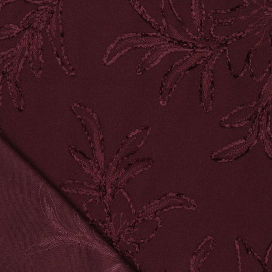 Chenille Embroidery Wooly Touch