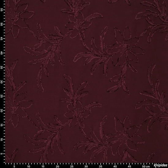 Chenille Embroidery Wooly Touch