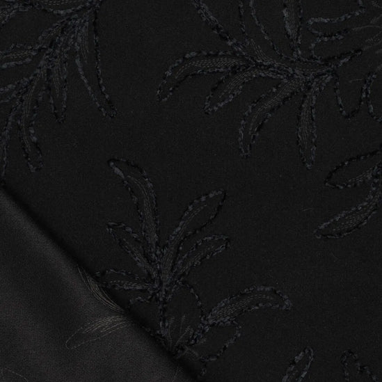 Chenille Embroidery Wooly Touch