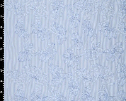 Cotton Stripe Embroidery (Coupon 55 cm)