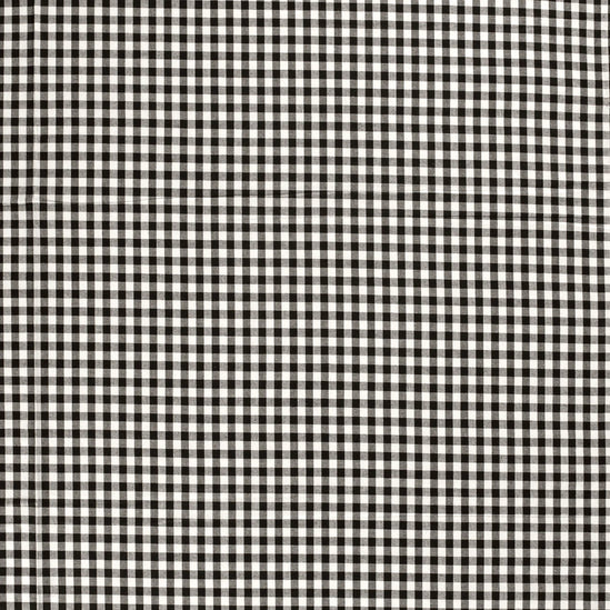 Cotton poplin checks