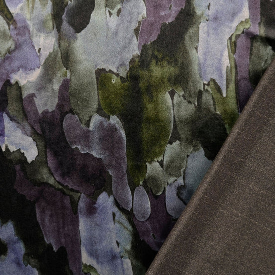 velvet fabric digital print batik Multicolor