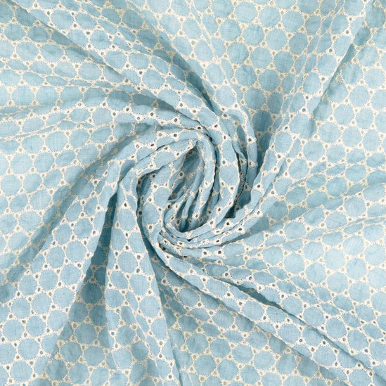 Cotton voile graphic