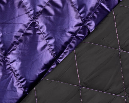 Quilted metallic