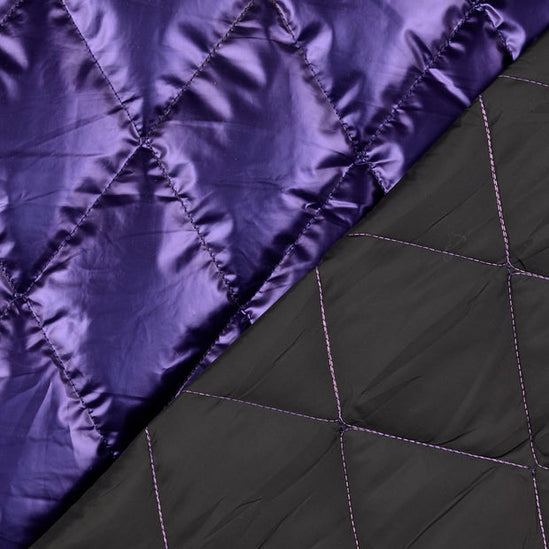 Quilted metallic