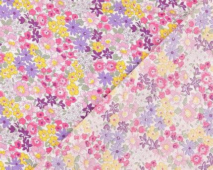Poplin fabric flower