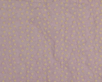 Cotton voile embroidery