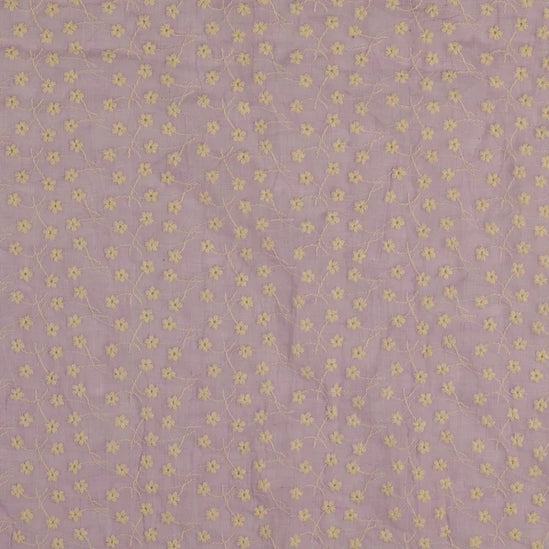 Cotton voile embroidery
