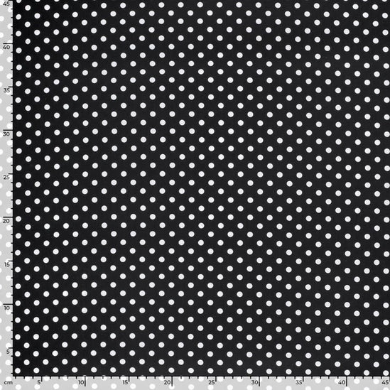 Cotton poplin dots