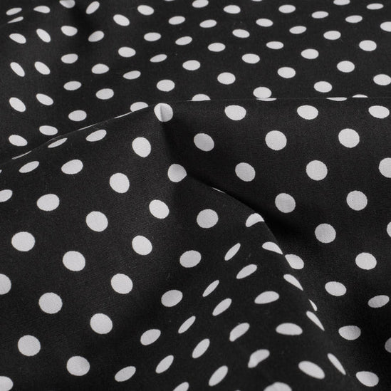 Cotton poplin dots