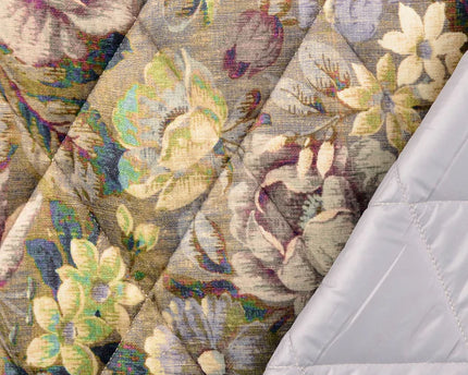 Velvet quilting fabric flower (Coupon 0.75m)