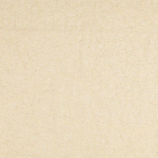 linen fabric embroidered flowers