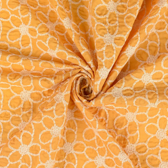 Embroidery flowers (Coupon 0,9m)