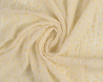 Cotton voile embroidery