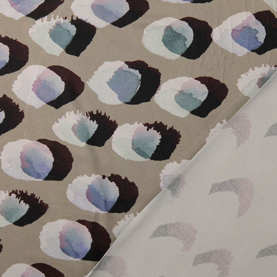 Viscose satin digital print