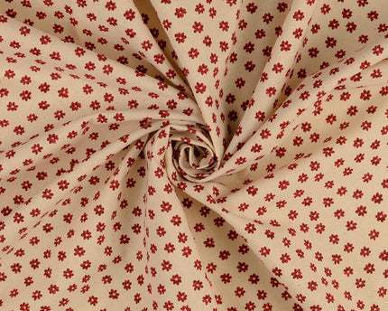 Cotton Cretonne flower