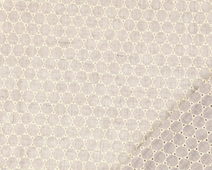 Cotton voile graphic