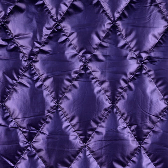 Quilted metallic