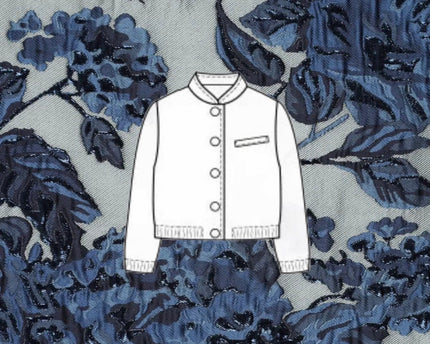Naaipakket Jutta Bomberjack Jacquard (Rouen Jacquard)