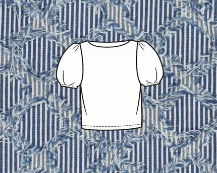 Naaipakket Top met pofmouwen
