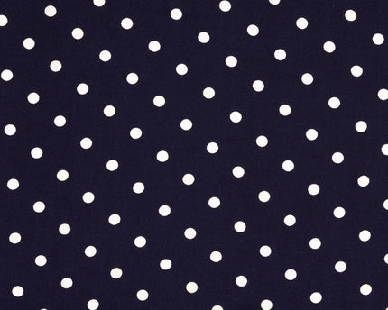 Viscose Poplin printed dots