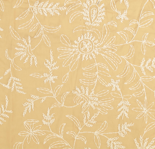 Poplin fabric flower