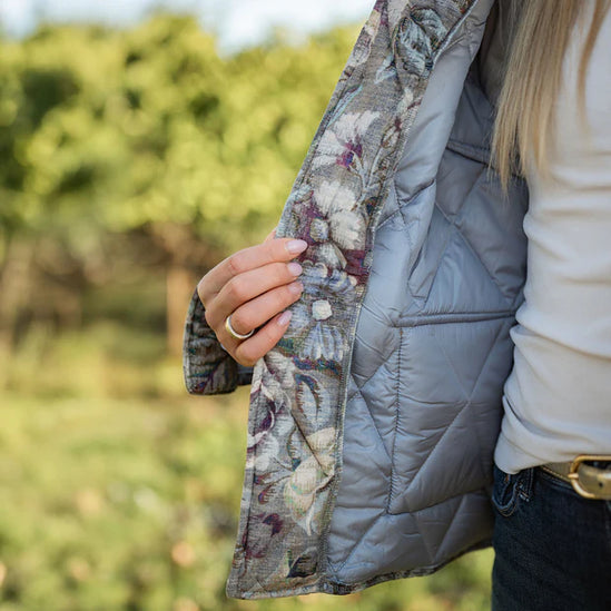 Velvet quilting fabric flower (Coupon 0.75m)