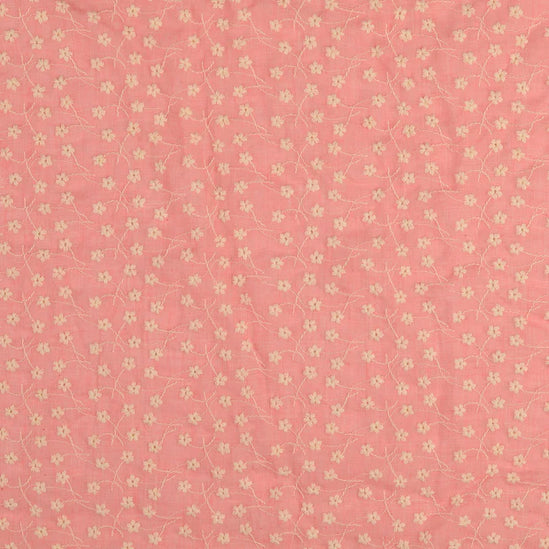 Cotton voile embroidery