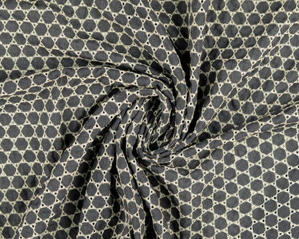 Cotton voile graphic