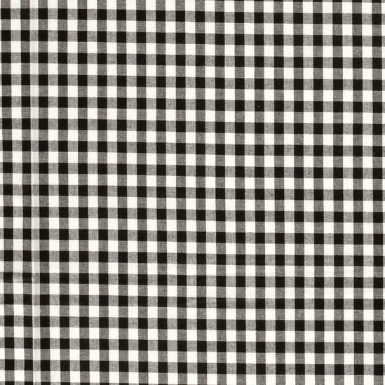 Cotton poplin checks