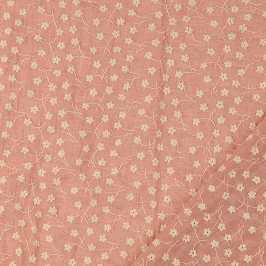Cotton voile embroidery