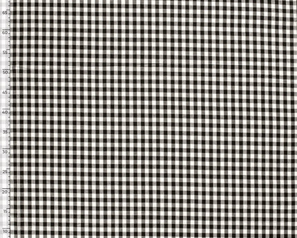 Cotton poplin checks