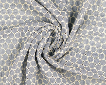 Cotton voile graphic