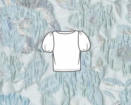 Naaipakket Top met pofmouwen