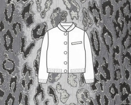 Naaipakket Jutta Bomberjack Jacquard (Pelt Jacquard)
