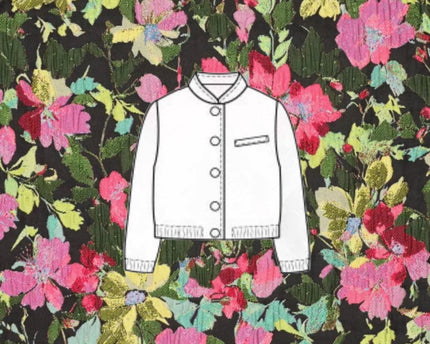 Naaipakket Jutta Bomberjack Jacquard (Lilly jacquard)