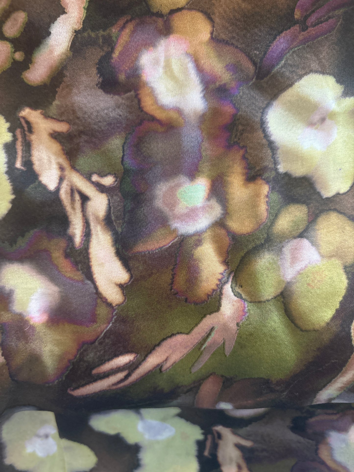 Digitally printed viscose satin (Coupon 3m)
