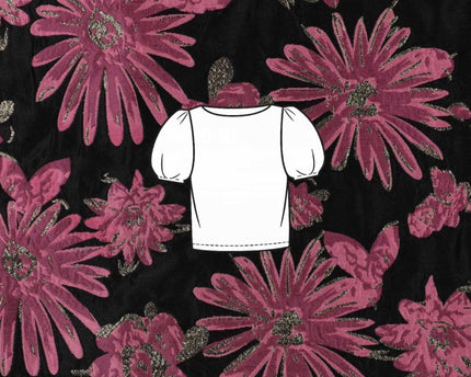 Naaipakket Top met pofmouwen