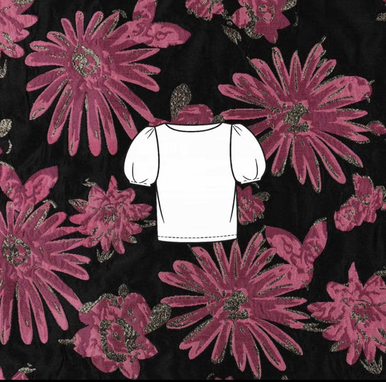 Naaipakket Top met pofmouwen
